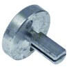 Adapter shaft ? 10x8mm shaft L 19/19mm suitable for OLIS