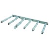Bar burner 6 row L 560mm W 940mm H 40mm tilting bratt pan