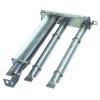 Bar burner 3 row L 480mm W 305mm H 60mm mounting distance 280mm chargrill