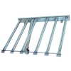 Bar burner 6 row L 520mm W 620mm H 60mm tilting bratt pan