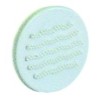 knob dial plate water white