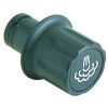knob steam ? 55mm shaft ? hexagon 20mm black