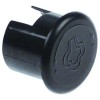 Symbol Dampf ? 28mm L 27mm schwarz