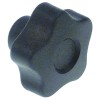 Sterngriff Gewinde M8x1,25 ? 40mm L 27mm schwarz