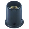 knob ? 41mm L 50mm thread Tr18x2 black with rosette