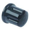 Knob water ? 53mm shaft ? 8x6.5mm shaft flat upper black L 51,5mm with spring