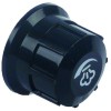 knob steam ? 54mm shaft ? 8mm black for VERONA