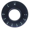 bezel thermostat 1-8 for front hob