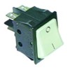 Momentary rocker switch mounting measurements 30x22mm white 2NO 250V