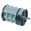 Rotary switch 32A shaft ? 5x5mm shaft L 23mm connection screw 600V 1-0-2 positions 3