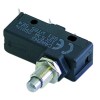 Mikroschalter mit Druckstift stiftbet?tigt 250V 16A 1CO Gewinde M10x1 Anschluss Flachstecker 6,3mm