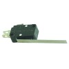 Mikroschalter mit Hebel hebelbet?tigt 250V 16A 1CO Anschluss Flachstecker 6,3mm L 55mm