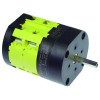 Rotary switch 32A shaft ? 5x5mm shaft L 25mm connection screw 690V 0-1 positions 2