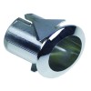 element holder mounting measurements 20.6x16.4mm chrome-plated arched for push buttons 13x17mm