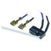 Mikroschalter mit Hebel hebelbet?tigt 250V 0,1A 1NO Anschluss Kabel Umgebungstemperatur max. 120°C