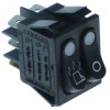 Wippenschalter Einbauma? 30x22mm wei?/wei? 1NO/1NO 250V 16A Tassenw?rmer/0