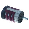 rotary switch 3 0-1-2 sets of contacts 6 type CS017GZ32 400V 17A shaft ? 5x5mm shaft L 23mm