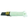 Indicator lamp ? 6mm 230V green connection male faston 6.3mm no lens