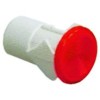 Indicator light housings mounting measurements ?12mm red round Qty 1pcs