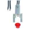 Signallampe ? 8mm 230V rot Kabell?nge 240mm Temp.Best. 90°C