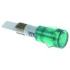 indicator light ? 12mm 250V green connection male faston 6.3mm temp.-resist. 120°C