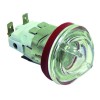 Backofenlampe Einbau ? 35,5mm 230V 15W Fassung E14 Temp.Best. 300°C Anschluss Flachstecker 6,3mm