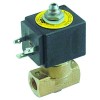 solenoid valve 3-ways 230VAC connection 1/4  DN 2mm slide-on receptacle DIN -20° up to 130°C