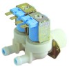 Magnetventil 2-fach gerade 230VAC Eingang 3/4  T.max. 90°C TP Kunststoff Reduzierung Eingang gelb