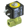 Magnetventil 2-Wege 230VAC Anschluss 1/8  L 40mm DN 2,5mm Steckbuchse DIN -20° bis +130°C PARKER