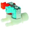 Solenoid valve double straight plastic inlet 3/4  230VAC EATON (INVENSYS) outlet 11.5mm DN10