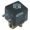 solenoid valve 2-ways 230 VAC connection 1/8  L 32mm DN 2,2mm t.max. 80°C -10 up to 140°C