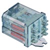 power relays FINDER 230VAC 16A 2CO connection F6.3 bracket mounting dimensions 68x38.2x35.8mm
