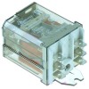 power relays 230VAC 16A 2NO connection male faston 6.3mm flange