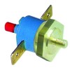 bi-metal safety thermostat switch-off temp. 70°C 1NC 1-pole 16A connection F6.3 M4