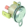 Bi-metal safety thermostat switch-off temp. 135°C 1NC 16A hole distance 23,8mm 2 hole fixing