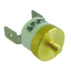 Bi-metal safety thermostat switch-off temp. 135°C 1NC 16A M4 connection F6.3 1-pole