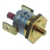 Bi-metal safety thermostat switch-off temp. 145°C 1NC 16A M4 connection F6.3 1-pole