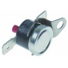 Bi-metal safety thermostat switch-off temp. 127°C 1NC 16A 1 hole fixing connection F6.3 1-pole