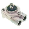 flow meter thread 1/4  stainless steel with LED plug connection approval NSF