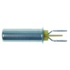 Temperaturfuhler NTC 10kOhm Fuhler -40 bis +110°C Anschluss Flachstecker 6,3mm Fuhler ?10x30mm
