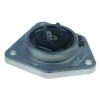 casing cover GICAR nickel-plated brass for flow meter