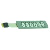 Membrane keypad L 130mm W 40mm buttons 6