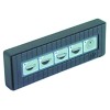 Keypad unit L 122mm W 40mm connection buttons 5