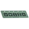 Tastaturfolie L 110mm B 38mm Tasten 5