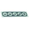 Tastaturfolie 1d5 Tasten 5