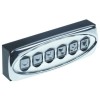 keypad unit espresso machine Lira 1-2-3-4 gr. buttons 6 L 135mm W 44mm