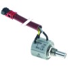 potentiometer cable length 250mm shaft L 12mm shaft ? 6,3mm plug type red