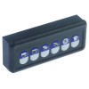 Tastatureinheit Tasten 6 silber/blau L 120mm B 50mm
