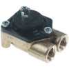 Durchflussregler Gewinde 1/4  Messing Flachstecker 2,8mm Zulassung NSF Reduzierung ? 1mm