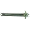 Heating element 4000W 230V L 350mm rectangular flange connection male faston 6.3mm